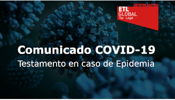 Testamento en caso de epidemia