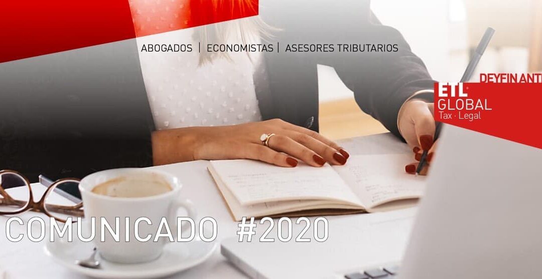 Aviso Impuestos Trimestrales 3T 2020